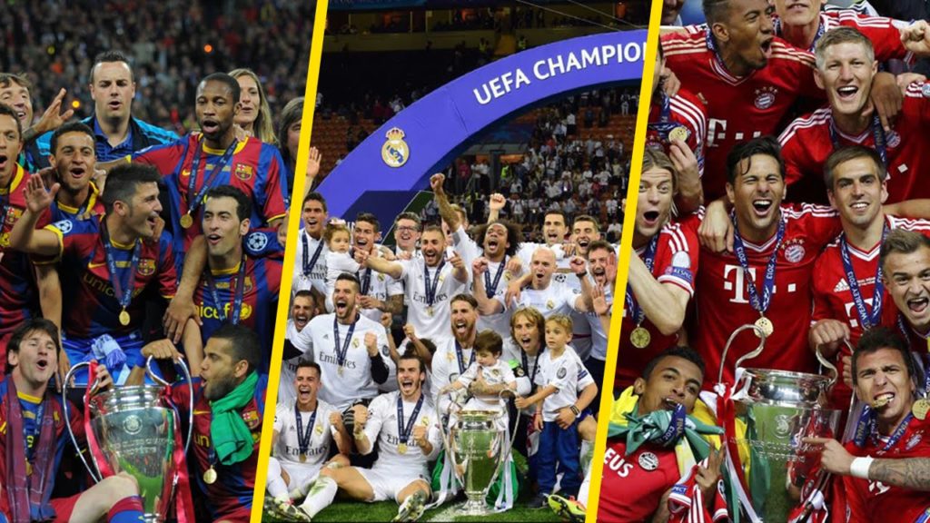 List Of European Cup And UEFA Champions League Winners All Times