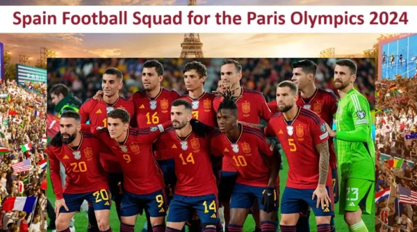 Spain Football Squad for the Paris Olympics 2024
