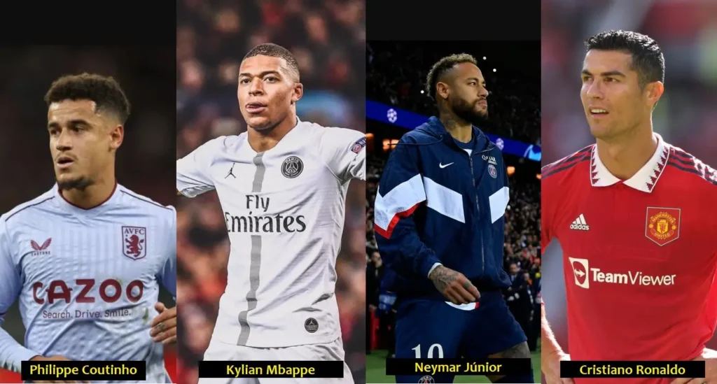 Most Expensive Football Players of All time 2 World's Most Expensive Footballers Deals in the World