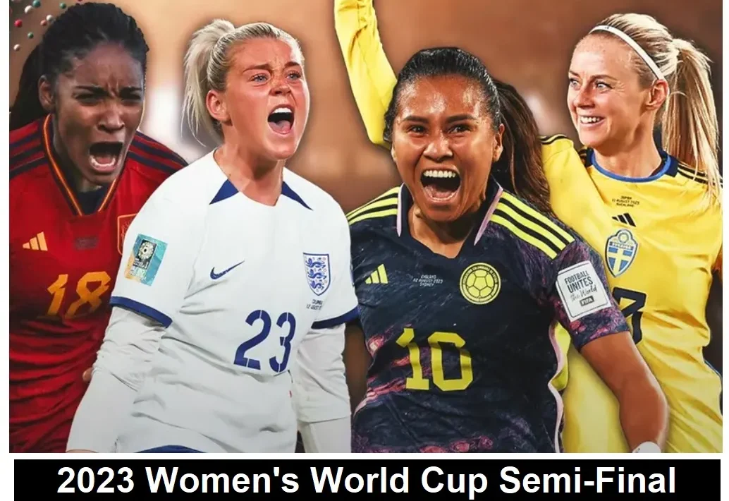 2023 Women's World Cup Semi-Final: Fixtures and match schedule