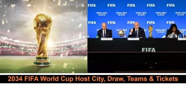 2034 FIFA World Cup Host City, Draw, Teams & Tickets