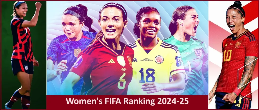 Women's FIFA Ranking 2024-25