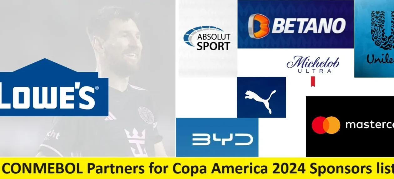 CONMEBOL Partners for Copa America 2024 Sponsors list