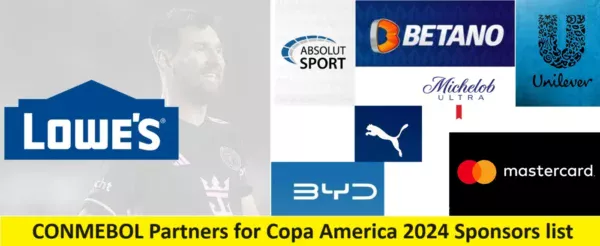 CONMEBOL Partners for Copa America 2024 Sponsors list