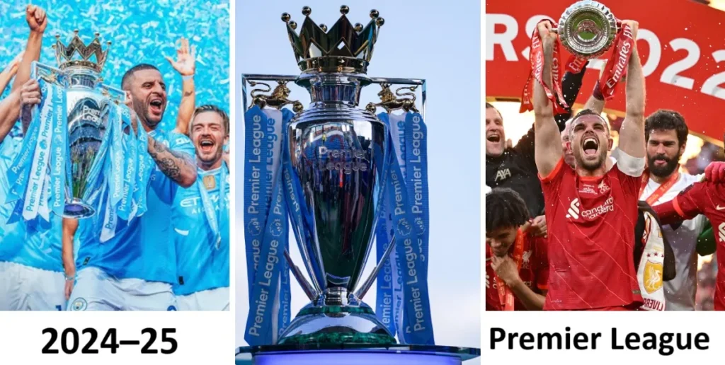 2024–25 Premier League Points Table, Stadiums and Teams