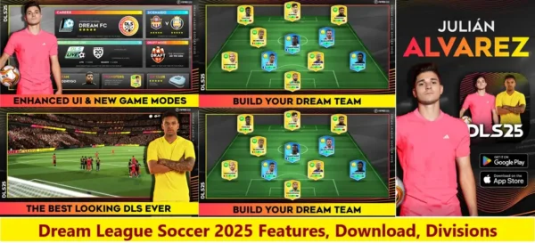 Dream League Soccer 2025 Features, Download, Divisions