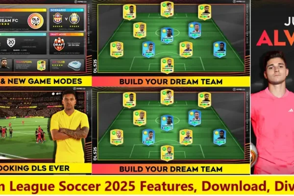 Dream League Soccer 2025 Features, Download, Divisions