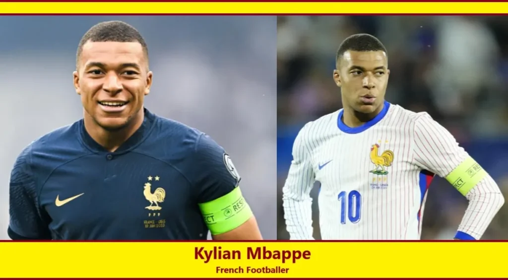 Kylian Mbappe French footballer