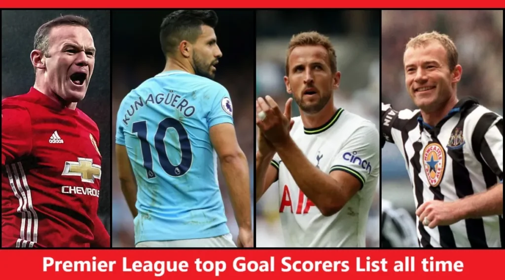 Premier League top Goal Scorers List all time