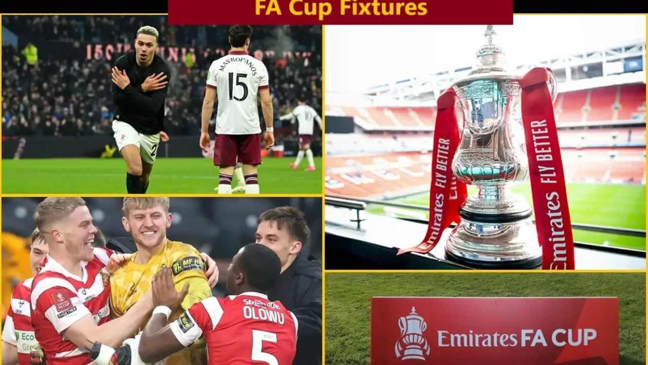 2025 FA Cup Fourth round Fixtures