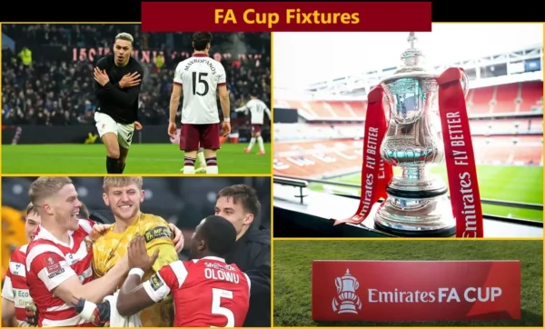 2025 FA Cup Fourth round Fixtures