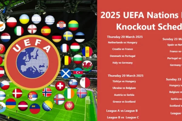 2025 UEFA Nations League Knockout Schedule