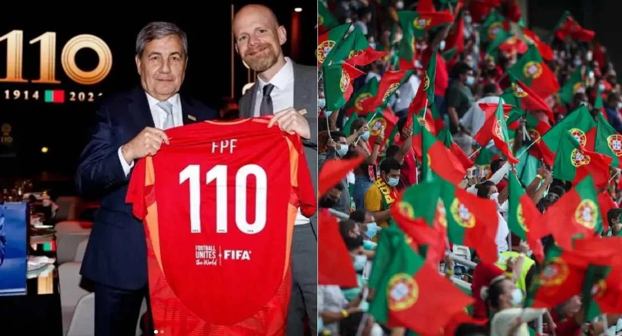 FIFA Celebrated Portuguese 110th Football Federation anniversary