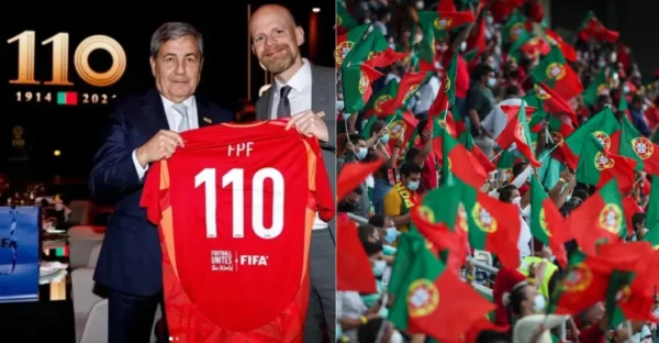 FIFA Celebrated Portuguese 110th Football Federation anniversary