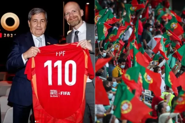 FIFA Celebrated Portuguese 110th Football Federation anniversary