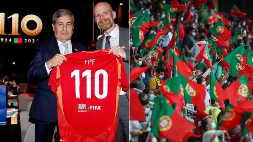 FIFA Celebrated Portuguese 110th Football Federation anniversary