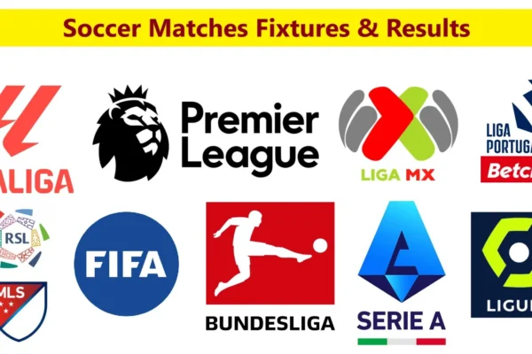 Soccer Matches Fixtures & Results