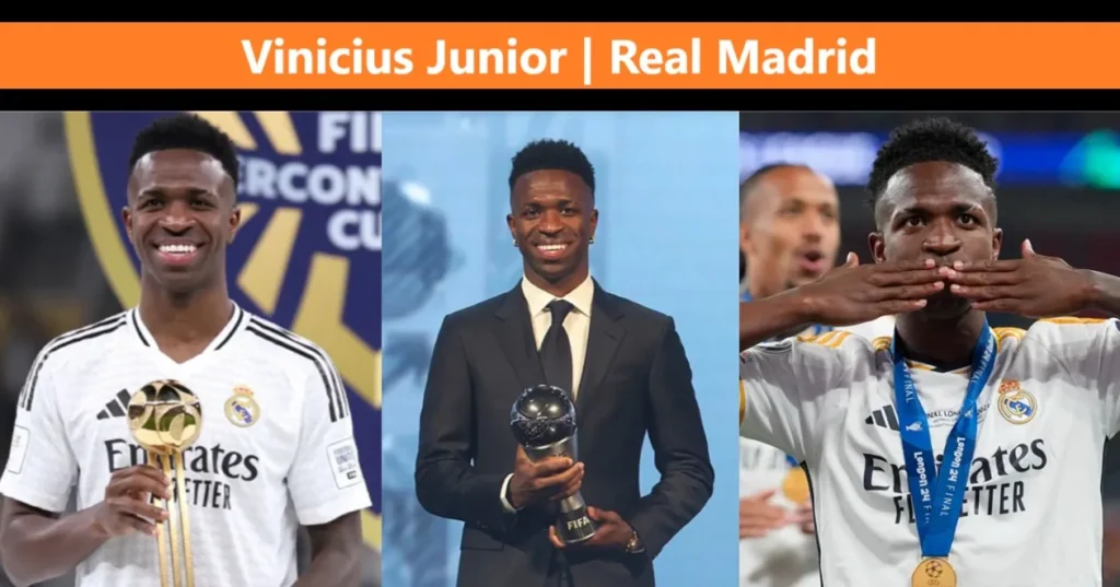 Vinicius Junior Real Madrid 2025 Most Valuable Football Player