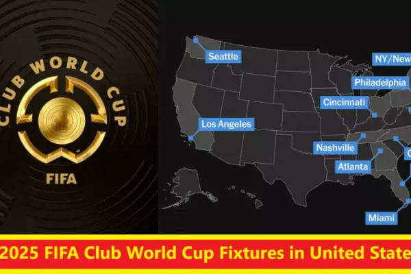 2025 FIFA Club World Cup Fixtures in United States