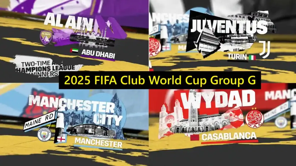 2025 FIFA Club World Cup Group G Standings