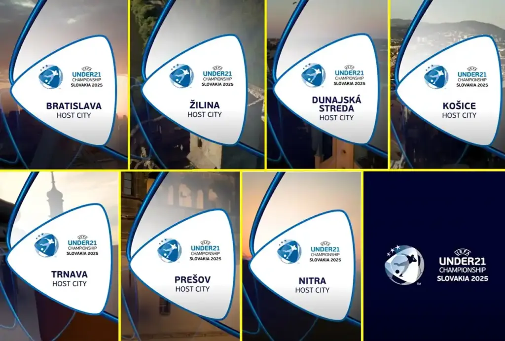 UEFA U21 European Championship 2025 host venues