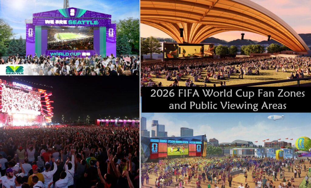 2026 FIFA World Cup Fan Zones and Public Viewing Areas