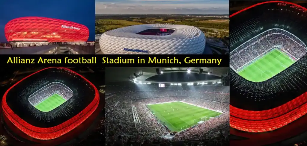 Allianz Arena Football Stadium Munich, Bavaria, Germany